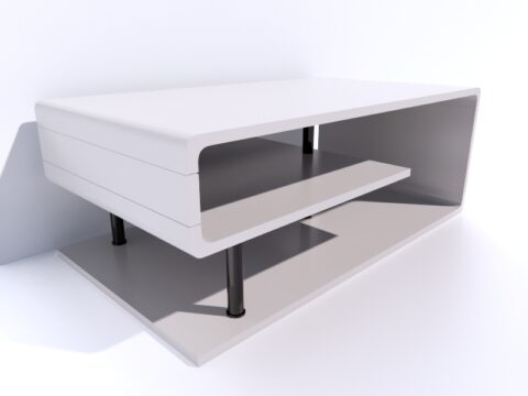 Modern Center Table 3d model
