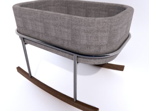 Monte Rockwell cradle Childrens Bed 3d model