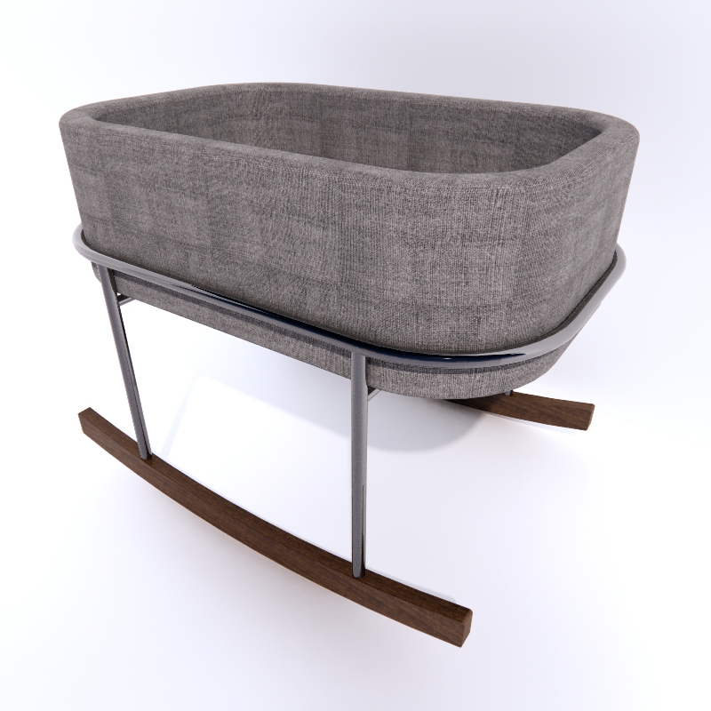 Monte Rockwell cradle Childrens Bed 3d model