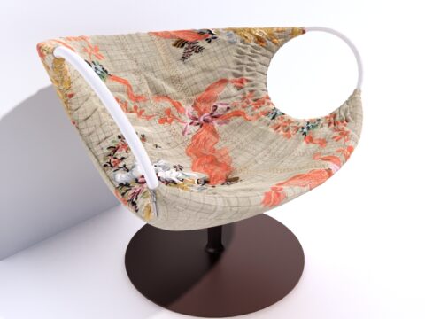 Moroso Smock Chair 3d model
