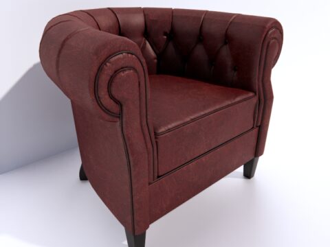 Natuzzi - Queen Armchair 3d model