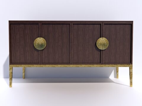 Bernhardt Jet Set Sidboard Commode 3d model