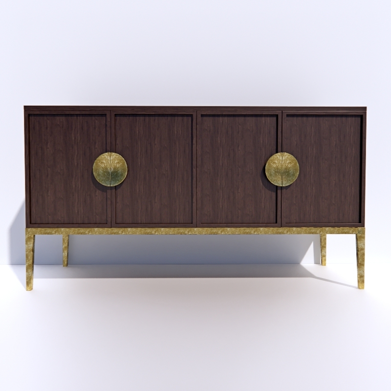 Bernhardt Jet Set Sidboard Commode 3d model