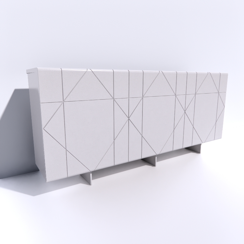 Cattelan Tropez Comode 3d model