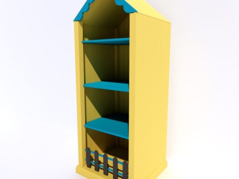 Childrens Room Case 3d model