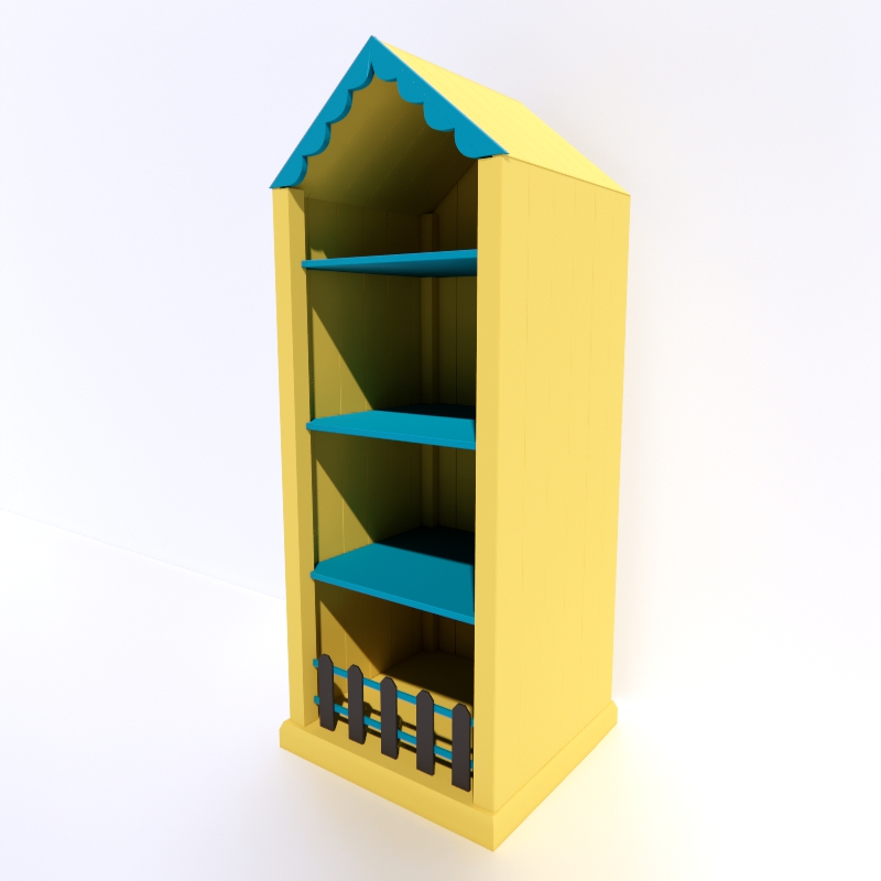 Childrens Room Case 3d model