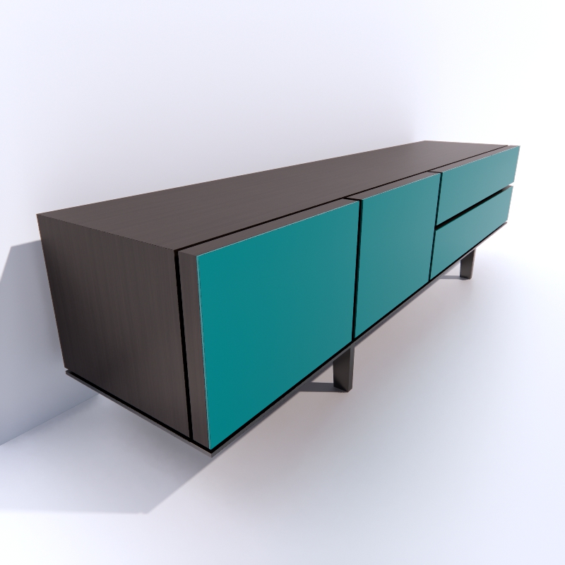 Commode Poliform Pandora Sideboard 3d model