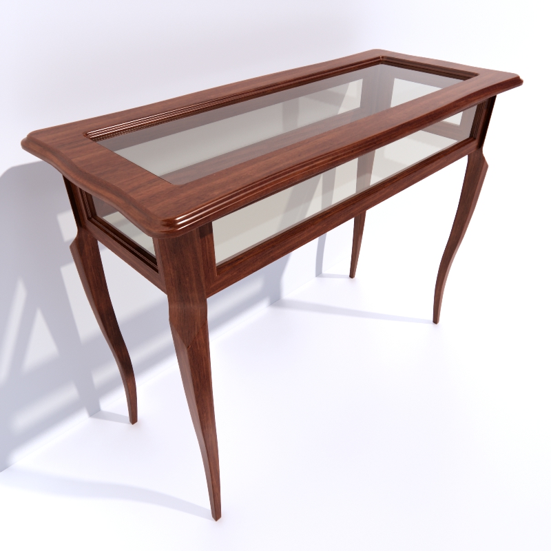 Console Modenese 8077 Large Table 3d model