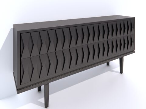 Gillian Sideboard Commode 3d model