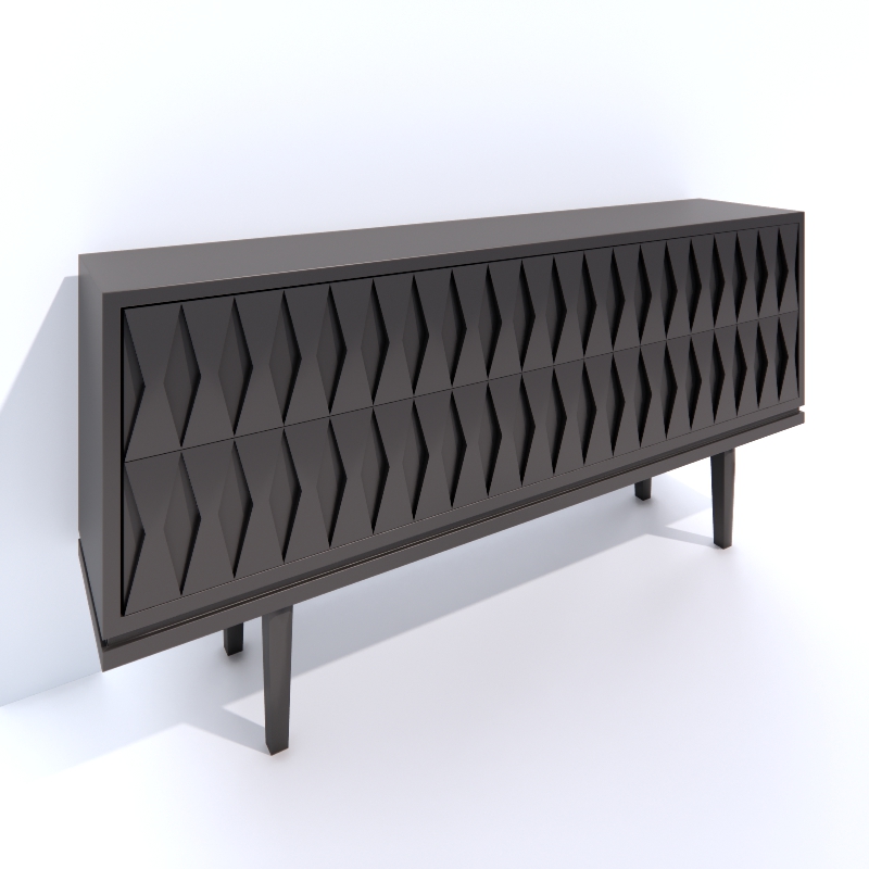 Gillian Sideboard Commode 3d model