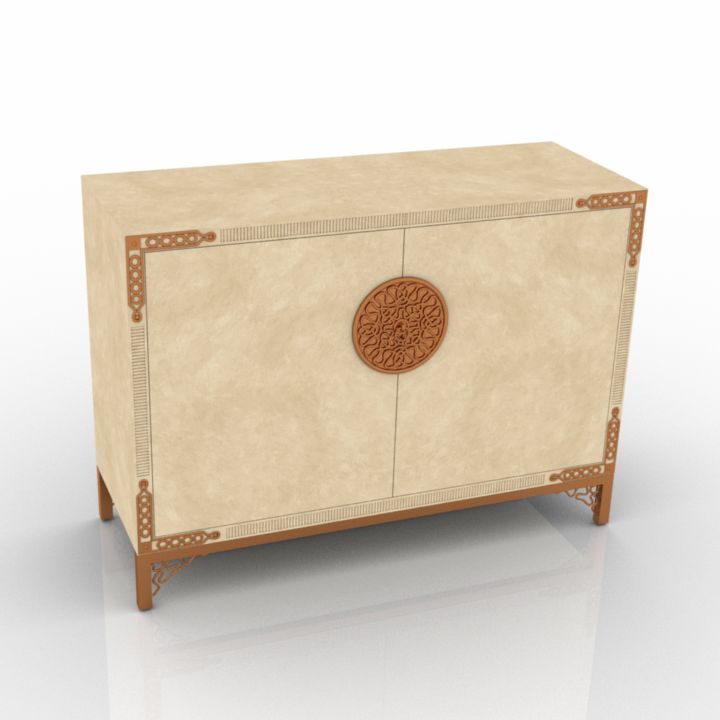 Henredon 7800-48 Commode 3d model