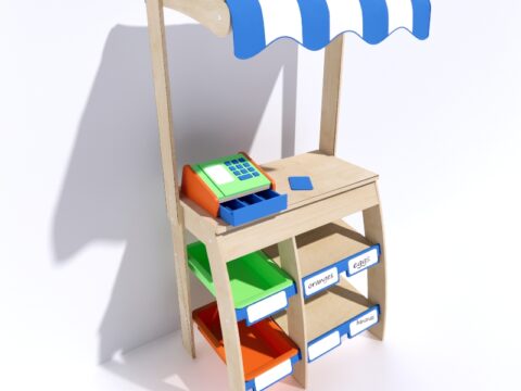 Kidkraft Grocery Marketplace 3d model
