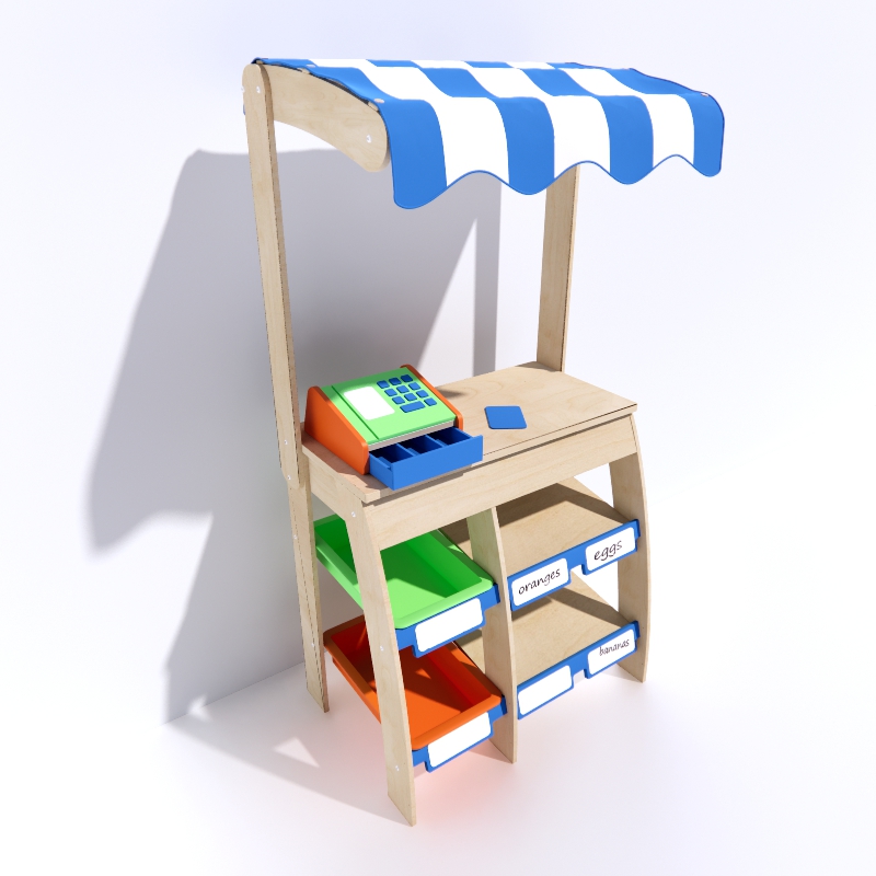 Kidkraft Grocery Marketplace 3d model