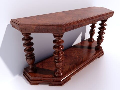 Lexington Mossel Bay Console Table 3d model