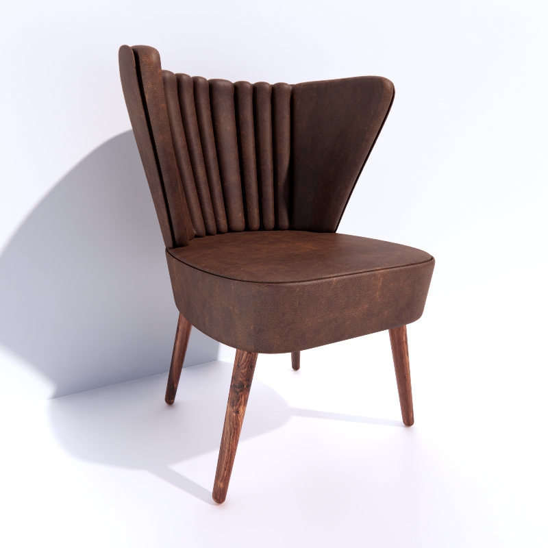 Oldchair Armchair 3d model