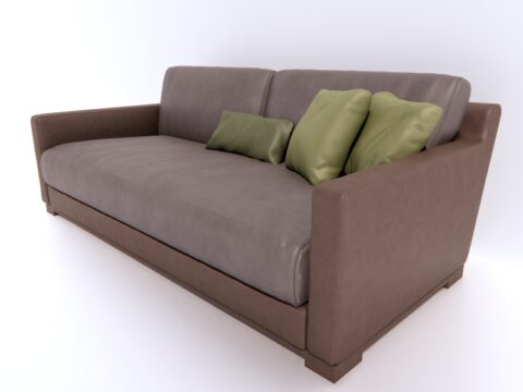 Pier Sofa Ulivi Living Divani 3d model