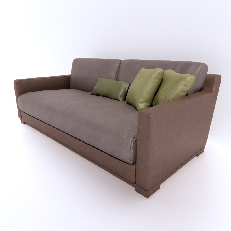Pier Sofa Ulivi Living Divani 3d model