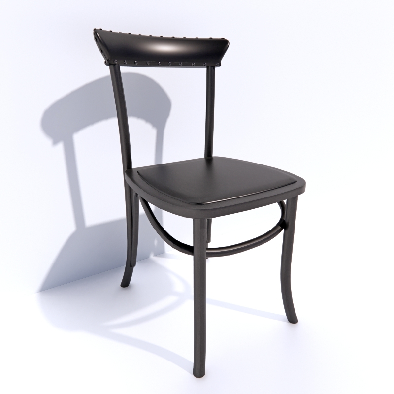 Potterybarn Lucas Chair 3d model