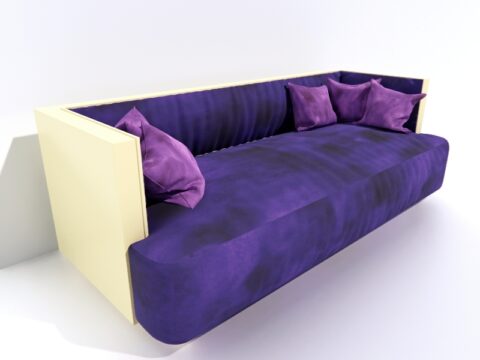 Promemoria Boccaccio Sofa 3d model