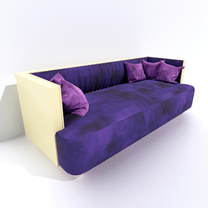 Promemoria Boccaccio Sofa 3d model