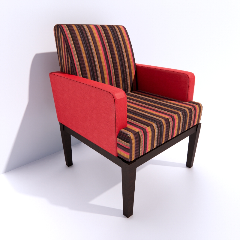 Restoracia Agra Armchair 3d model