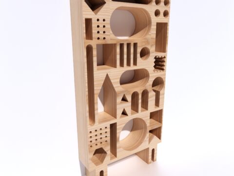 Sideboard Combo Design 3d model