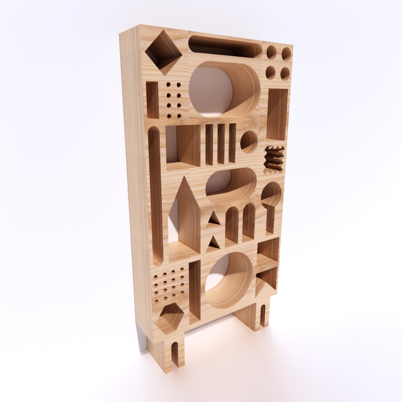 Sideboard Combo Design 3d model